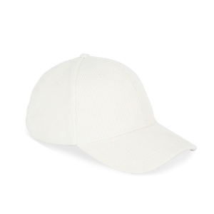 Casquette écoresponsable en velours côtelé 6 panneaux unisexe 20