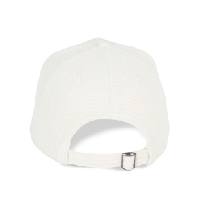 Casquette écoresponsable en velours côtelé 6 panneaux unisexe 12