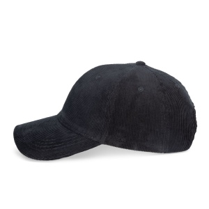 Casquette écoresponsable en velours côtelé 6 panneaux unisexe 15
