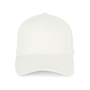 Casquette écoresponsable en velours côtelé 6 panneaux unisexe 4