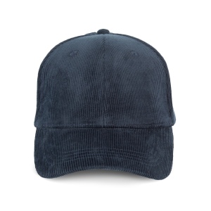 Casquette écoresponsable en velours côtelé 6 panneaux unisexe 5