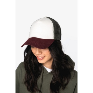 Casquette trucker écoresponsable 5 panneaux unisexe 9