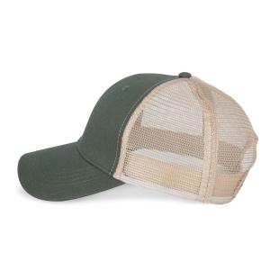 Casquette trucker écoresponsable 6 panneaux unisexe 18
