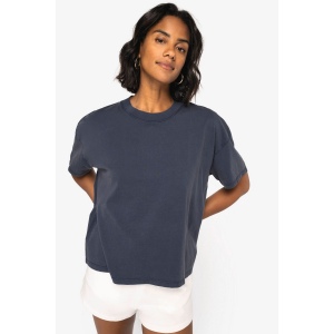 T-shirt écoresponsable oversize délavé femme 5