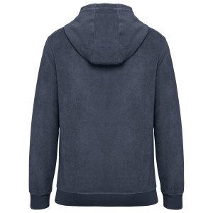 Sweat-shirt écoresponsable en éponge zippé à capuche homme 15