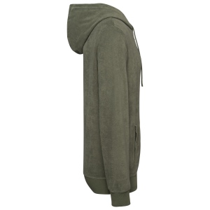 Sweat-shirt écoresponsable en éponge zippé à capuche homme 19