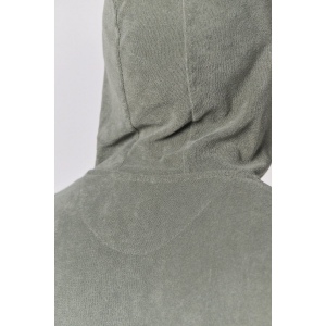 Sweat-shirt écoresponsable en éponge zippé à capuche homme 10