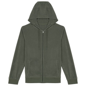 Sweat-shirt écoresponsable en éponge zippé à capuche homme 3