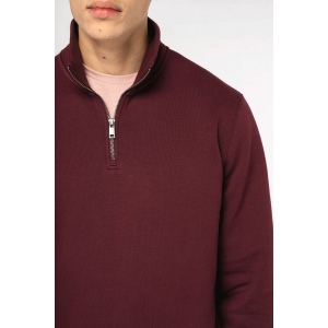 Sweat-shirt écoresponsable à col montant zippé homme 11