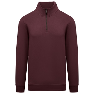 Sweat-shirt écoresponsable à col montant zippé homme 3