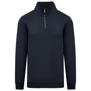 Sweat-shirt écoresponsable à col montant zippé homme 6