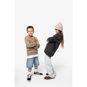 Sweat-shirt écoresponsable à col rond oversize enfant 6
