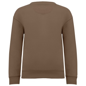 Sweat-shirt écoresponsable à col rond oversize enfant 18