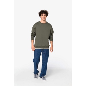 Sweat-shirt écoresponsable à col rond oversize unisexe 6