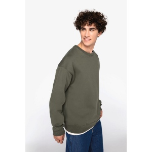Sweat-shirt écoresponsable à col rond oversize unisexe 7