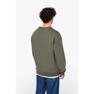 Sweat-shirt écoresponsable à col rond oversize unisexe 8