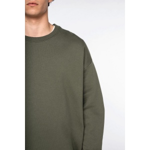 Sweat-shirt écoresponsable à col rond oversize unisexe 10