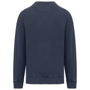 Sweat-shirt écoresponsable à col rond délavé oversize unisexe 17