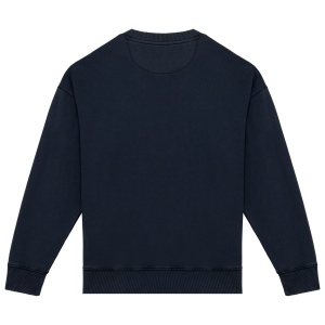 Sweat-shirt écoresponsable à col rond délavé oversize unisexe 18