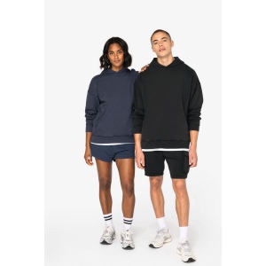 Sweat-shirt écoresponsable à capuche délavé oversize unisexe 4