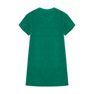 Robe t-shirt écoresponsable en éponge à épaules tombantes femme 17