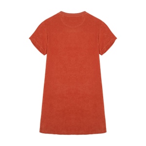Robe t-shirt écoresponsable en éponge à épaules tombantes femme 18