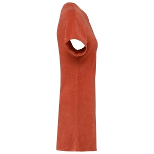 Robe t-shirt écoresponsable en éponge à épaules tombantes femme 22