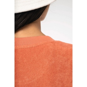 Robe t-shirt écoresponsable en éponge à épaules tombantes femme 7