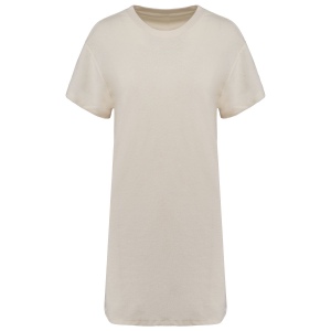 Robe t-shirt écoresponsable en éponge à épaules tombantes femme 11