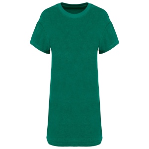 Robe t-shirt écoresponsable en éponge à épaules tombantes femme 12