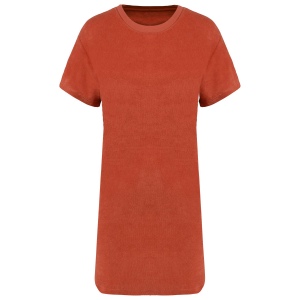 Robe t-shirt écoresponsable en éponge à épaules tombantes femme 13