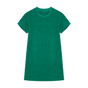 Robe t-shirt écoresponsable en éponge à épaules tombantes femme 3