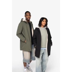 Veste écoresponsable imperméable doublée en sherpa unisexe 5
