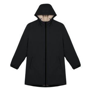Veste écoresponsable imperméable doublée en sherpa unisexe 15