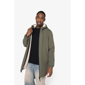Veste écoresponsable imperméable doublée en sherpa unisexe 6