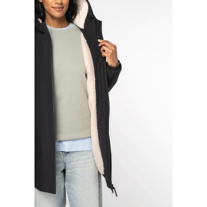 Veste écoresponsable imperméable doublée en sherpa unisexe 10
