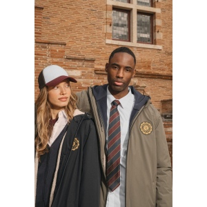 Veste écoresponsable imperméable doublée en sherpa unisexe 13