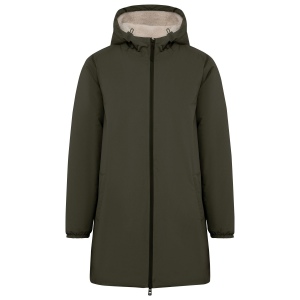 Veste écoresponsable imperméable doublée en sherpa unisexe 4
