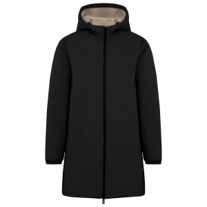 Veste écoresponsable imperméable doublée en sherpa unisexe 2