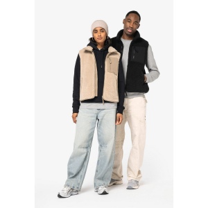 Bodywarmer écoresponsable en sherpa unisexe 5