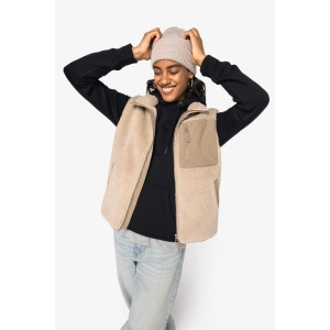Bodywarmer écoresponsable en sherpa unisexe 6