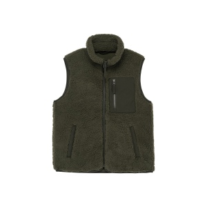 Bodywarmer écoresponsable en sherpa unisexe 4