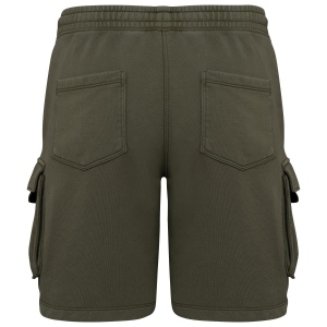 Short cargo écoresponsable délavé French Terry homme 17