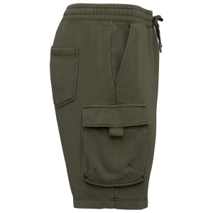 Short cargo écoresponsable délavé French Terry homme 21