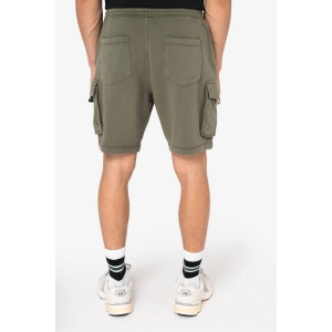 Short cargo écoresponsable délavé French Terry homme 6