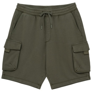 Short cargo écoresponsable délavé French Terry homme 12