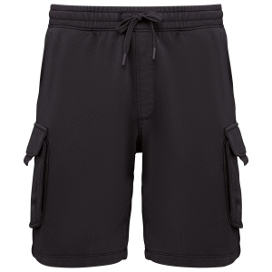 Short cargo écoresponsable délavé French Terry homme 2
