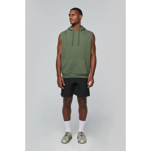 Sweat-shirt à capuche sans manches unisexe 6