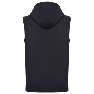 Sweat-shirt à capuche sans manches unisexe 15