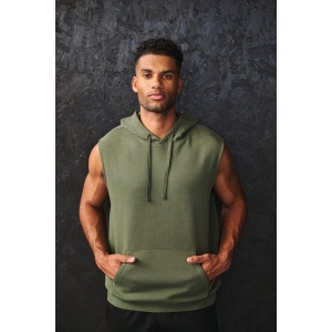 Sweat-shirt à capuche sans manches unisexe 9